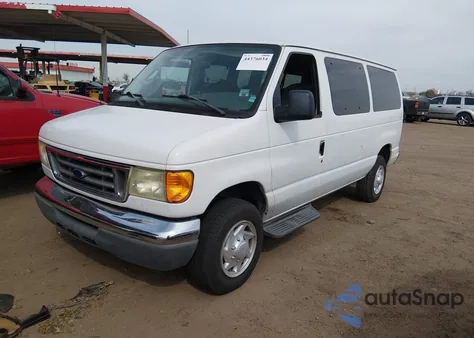 2006 Ford E-350 Super Duty Chateau/Xl/Xlt z USA, uszkodzony, nr VIN 1FBNE31L46HA46267